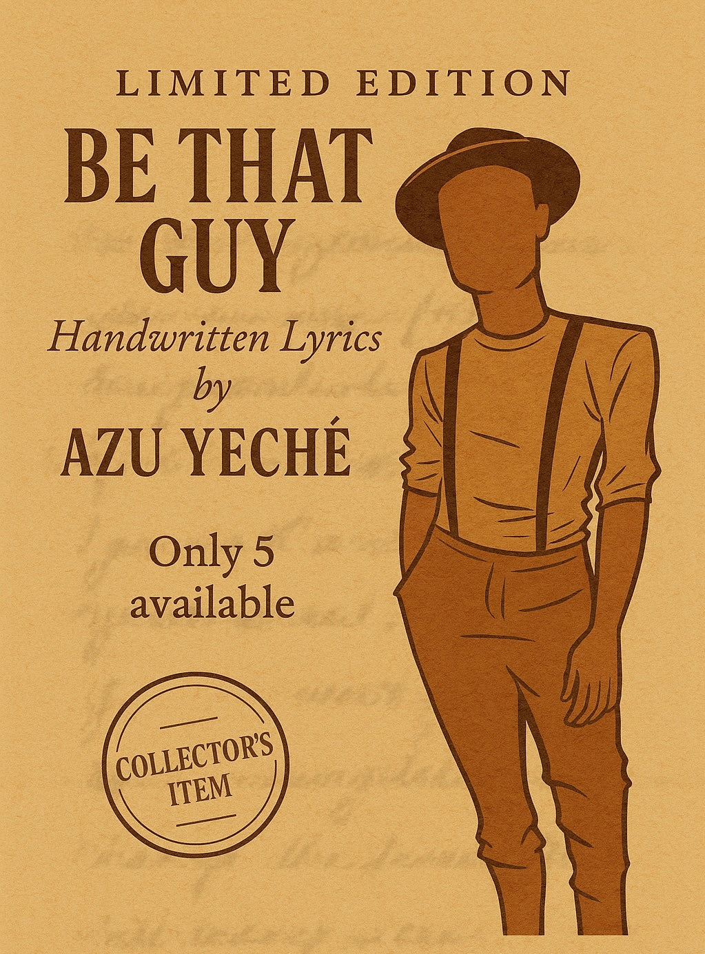 Handwritten Lyrics (Be That Guy)