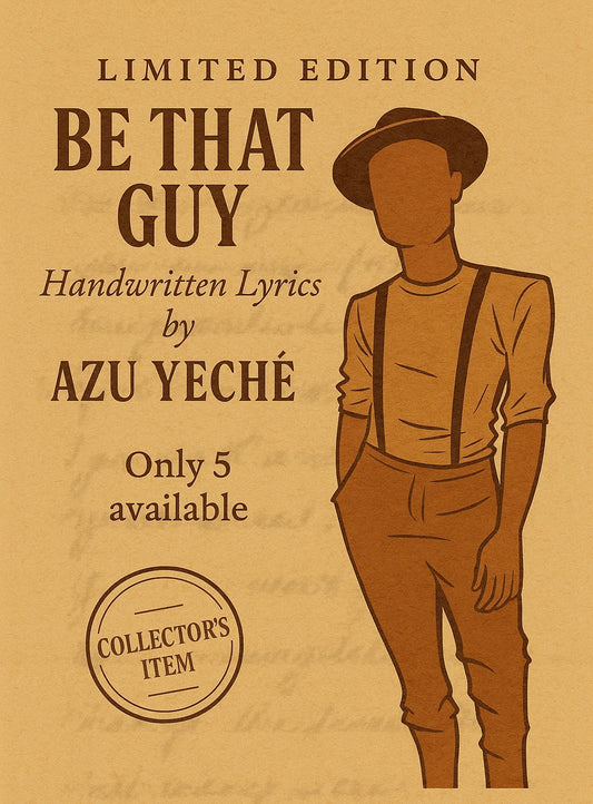 Handwritten Lyrics (Be That Guy)